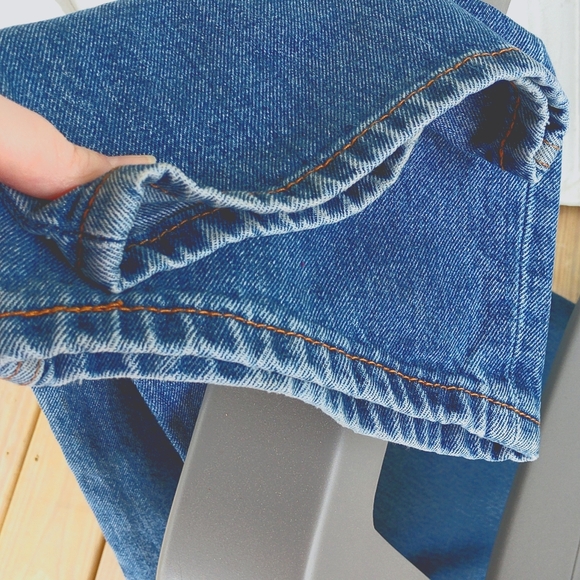 42 x 32 Levi Strauss 550 Denim Jean Pant Faded Straight Leg Classic 5 Pocket - Picture 12 of 16